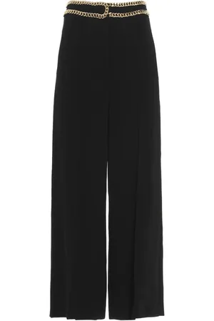 Moschino Damen, Hosen, Schwarzk, SGröße: