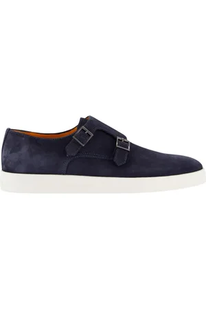 santoni Herren, Schuhe, Blau, 43 EUGröße:
