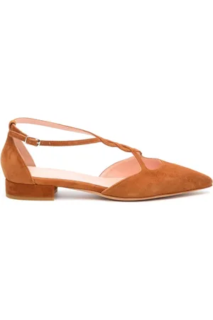 ANNA F. Damen, Schuhe, Braun, 38 EUGröße: