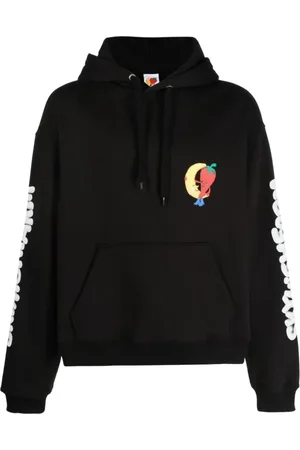 Sky High Farm Herren, Sweatshirts & Hoodies, Schwarzk, LGröße: