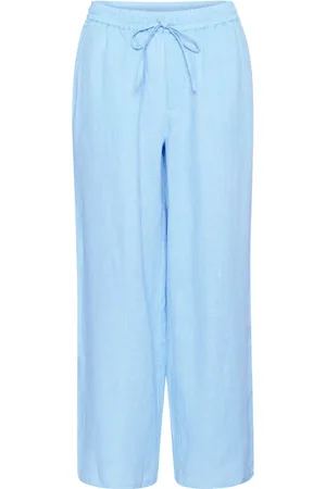 Cream Damen, Hosen, Blau, LGröße: