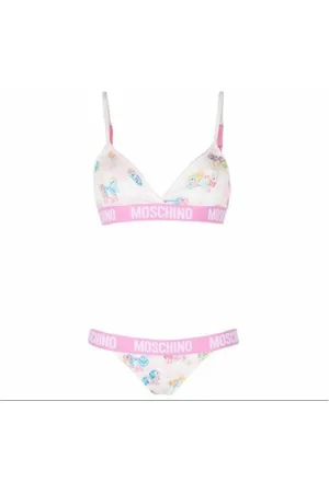 Moschino Damen, Bademode, Weiß, 2XSGröße: