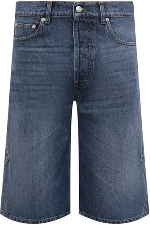 Alexander McQueen Herren, Shorts, Blau, MGröße: