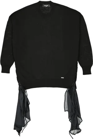 Dsquared2 Damen, Sweatshirts & Hoodies, Schwarzk, 2XSGröße: