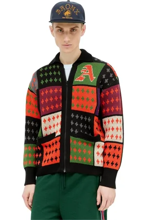 AWAKE NY Herren, Strickwaren, Mehrfarbig, LGröße: