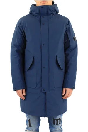 C.P. Company Herren, Mäntel, Blau, SGröße: