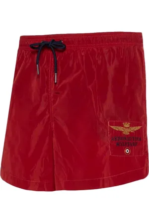 Aeronautica Militare Herren, Shorts, Rot, SGröße: