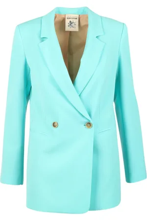 SEMICOUTURE Damen, Jacken, Blau, SGröße: