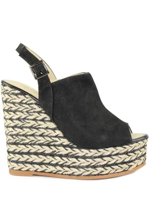 Espadrilles Damen, Schuhe, Schwarzk, 36 EUGröße: