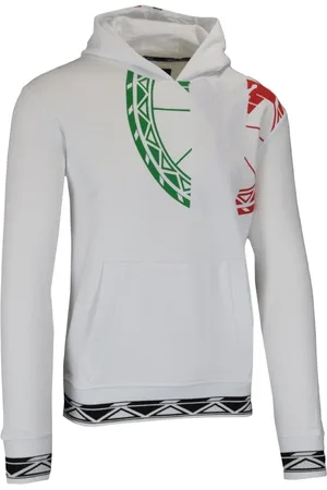 Carlo Colucci Herren, Sweatshirts & Hoodies, Weiß, XSGröße: