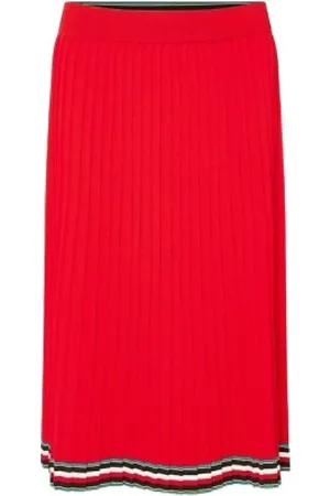 Tommy Hilfiger Damen, Röcke, Rot, MGröße: