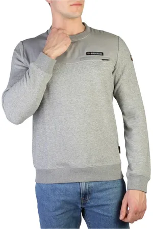 Napapijri Herren, Sweatshirts & Hoodies, Grau, SGröße: