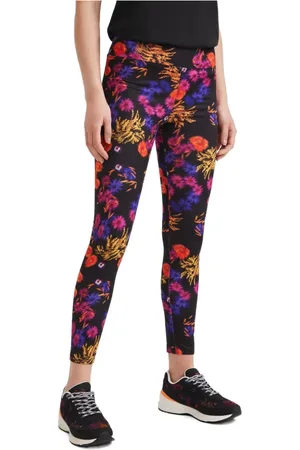 Desigual Damen, Hosen, Schwarzk, XSGröße: