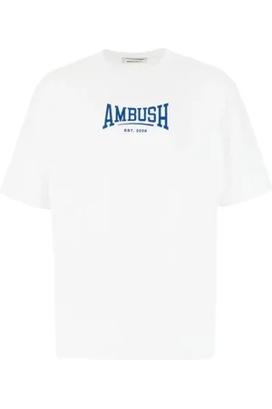 AMBUSH Herren, Oberteile, Weiß, SGröße: