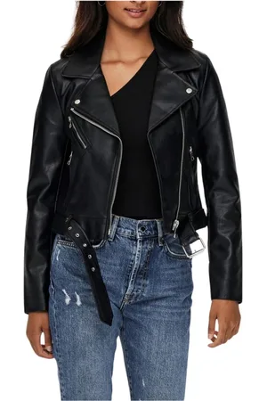 ONLY Damen, Jacken, Schwarzk, MGröße: