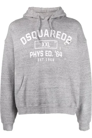 Dsquared2 Herren, Sweatshirts & Hoodies, Grau, XSGröße: