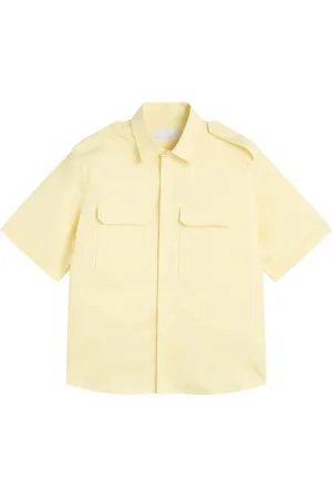 Neil Barrett Herren, Shirts, Gelb, LGröße: