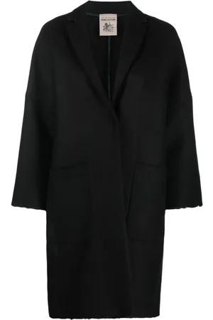 SEMICOUTURE Damen, Mäntel, Schwarzk, LGröße: