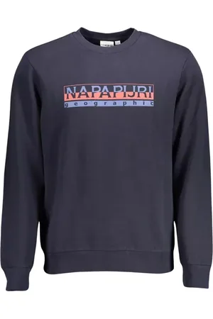 Napapijri Herren, Sweatshirts & Hoodies, Blau, 2XLGröße: