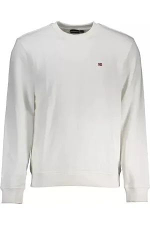Napapijri Herren, Sweatshirts & Hoodies, Weiß, SGröße: