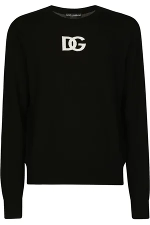 Dolce & Gabbana Herren, Sweatshirts & Hoodies, Schwarzk, 2XLGröße: