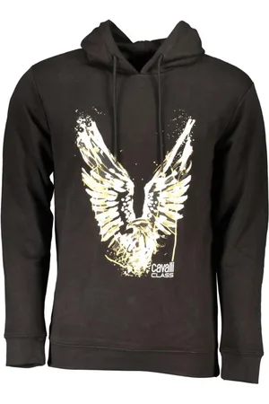 Roberto Cavalli Herren, Sweatshirts & Hoodies, Schwarzk, 3XLGröße:
