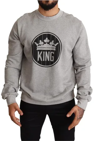 Dolce & Gabbana Herren, Sweatshirts & Hoodies, Grau, XSGröße: