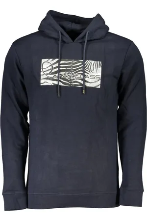 Roberto Cavalli Herren, Sweatshirts & Hoodies, Blau, SGröße: