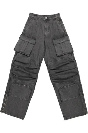 Von Dutch Damen, Jeans, Grau, LGröße: