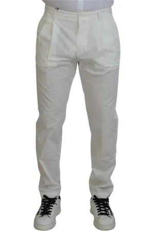 Dolce & Gabbana Herren, Hosen, Weiß, 2XLGröße: