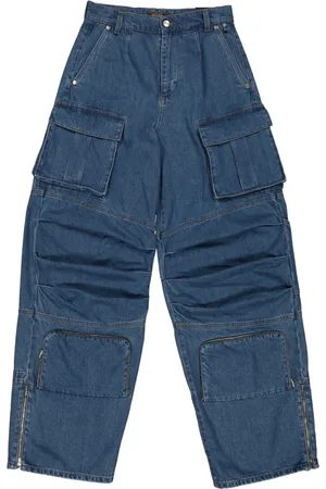 Von Dutch Damen, Jeans, Blau, XLGröße: