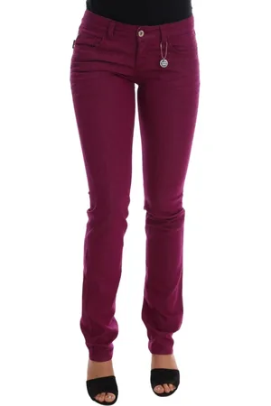 Costume National Damen, Jeans, Lila, W26Größe: