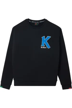 Kickers Damen, Sweatshirts & Hoodies, Schwarzk, LGröße:
