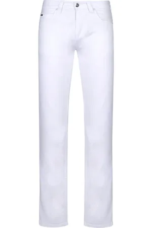 Emporio Armani Herren, Jeans, Weiß, W34Größe: