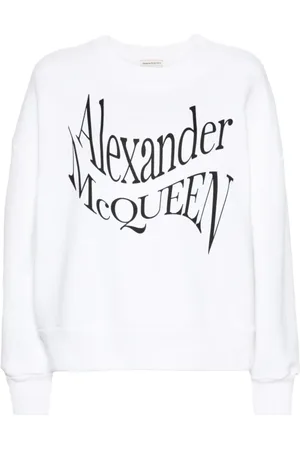 Alexander McQueen Damen, Sweatshirts & Hoodies, Weiß, SGröße: