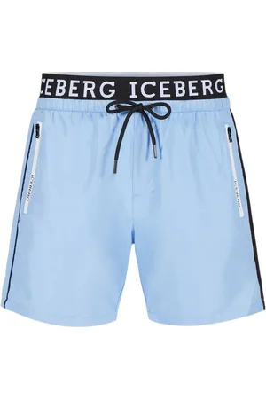 Iceberg Herren, Bademode, Blau, LGröße: