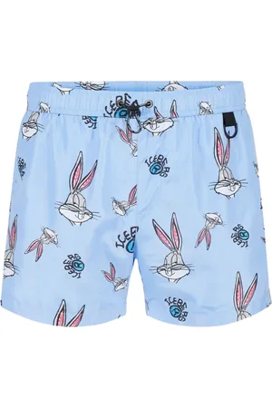 Iceberg Herren, Bademode, Blau, SGröße: