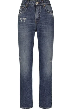 Dolce & Gabbana Damen, Jeans, Blau, SGröße: