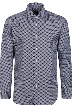 BARBA Herren, Shirts, Blau, LGröße: