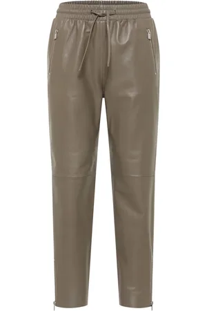 Carlo Colucci Damen, Hosen, Braun, XSGröße: