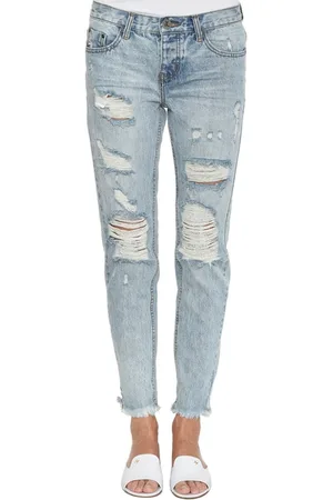 ONE TEASPOON Damen, Jeans, Blau, W26Größe: