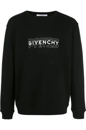 Givenchy Herren, Sweatshirts & Hoodies, Schwarzk, LGröße:
