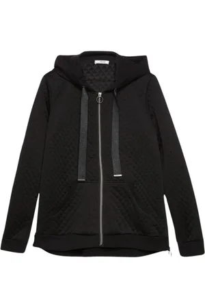 Elena Miro Damen, Sweatshirts & Hoodies, Schwarzk, XLGröße: