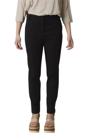 Manila Grace Damen, Hosen, Schwarzk, SGröße: