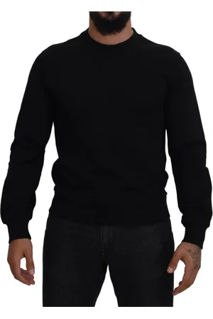 Dolce & Gabbana Herren, Sweatshirts & Hoodies, Schwarzk, SGröße: