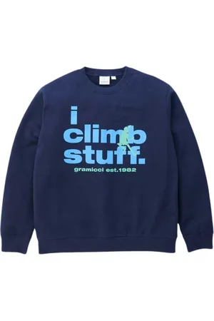 Gramicci Herren, Sweatshirts & Hoodies, Blau, SGröße: