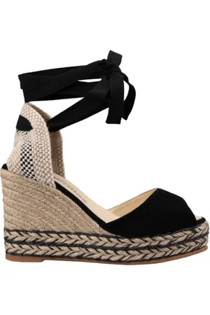 Espadrilles Damen, Schuhe, Schwarzk, 38 EUGröße: