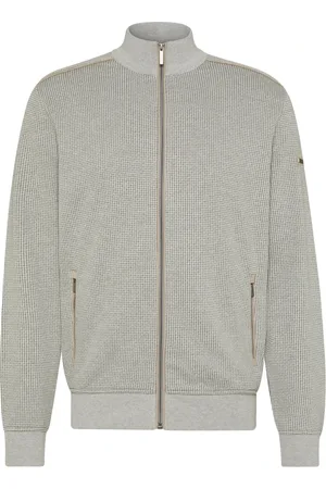 Bugatti Herren, Sweatshirts & Hoodies, Grau, 2XLGröße: