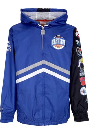 Mitchell & Ness Herren, Jacken, Blau, LGröße: