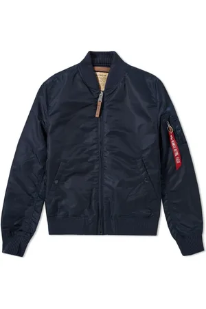 Alpha Industries Herren, Jacken, Blau, MGröße: